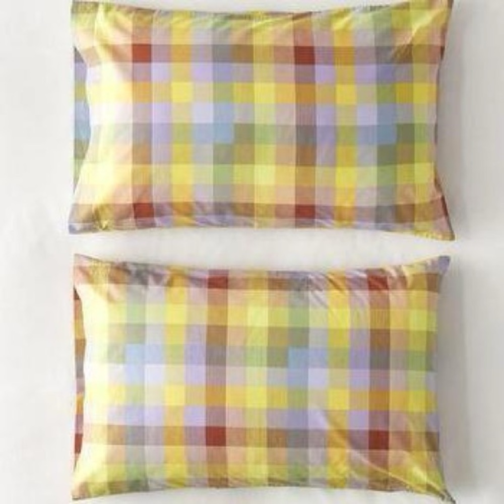 Set of Baggu pillowcases
